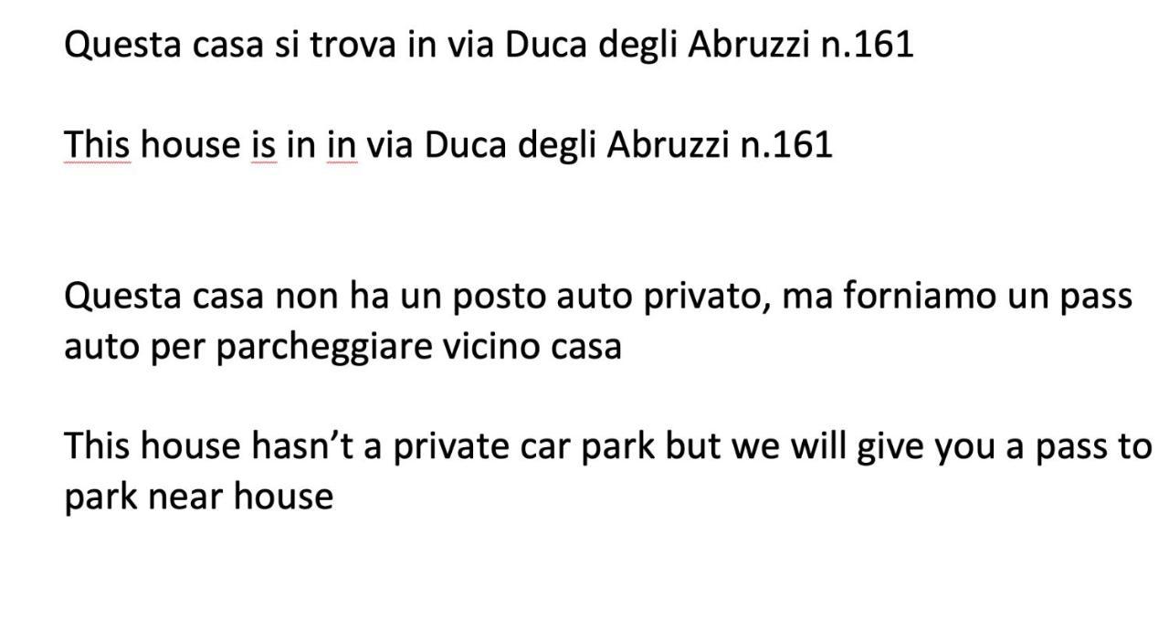 Case Vacanza Cristina Site In Antico Baglio E In Via Abruzzi N 161 圣维托罗卡波 外观 照片
